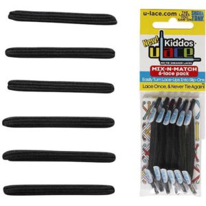 U-lace Kiddos Black