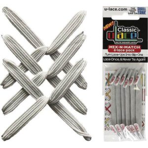U-lace classic Metallic Silver