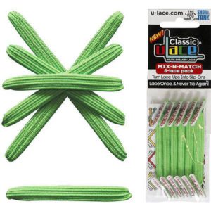 U-lace classic Neon green
