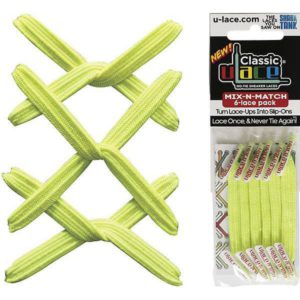 U-lace classic Neon Yellow
